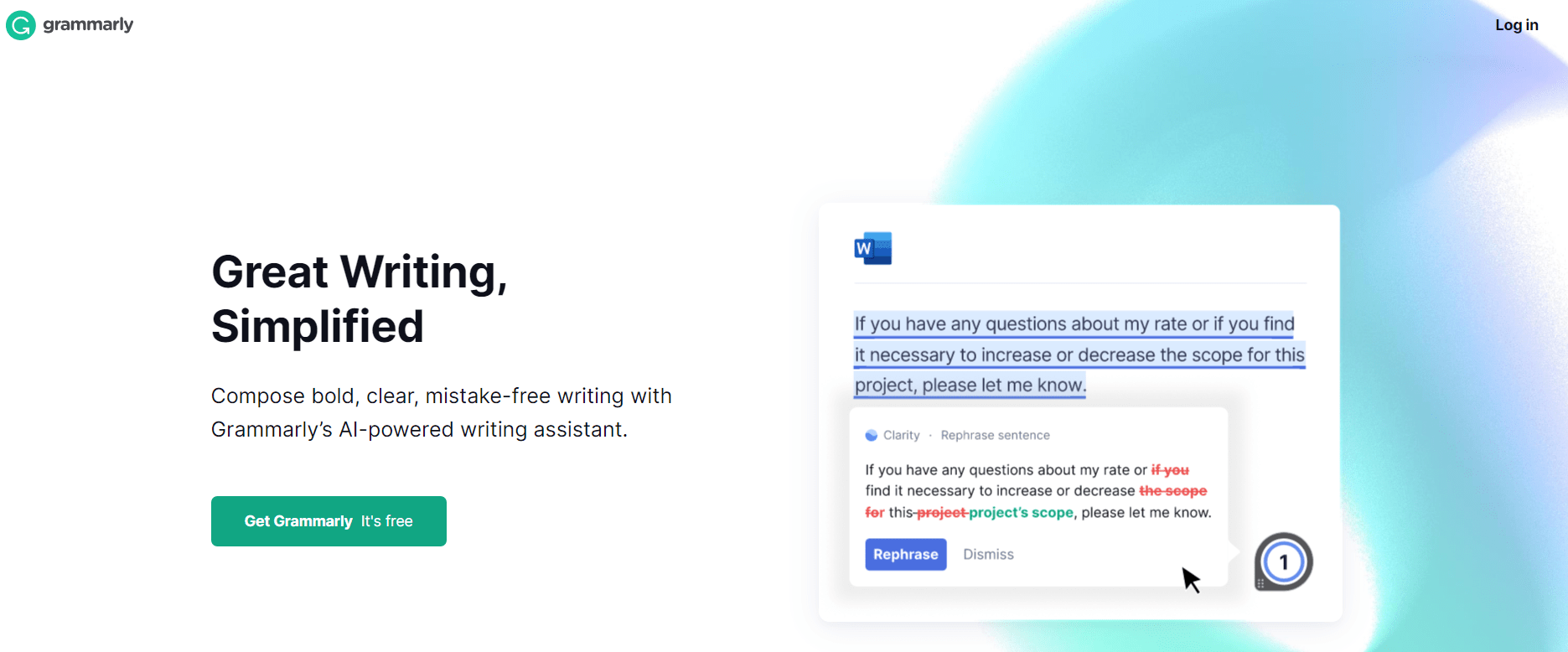 is grammarly safe and free