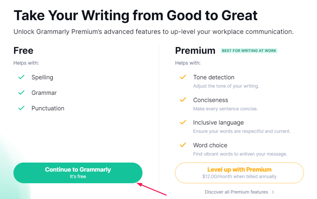 grammarly for education free