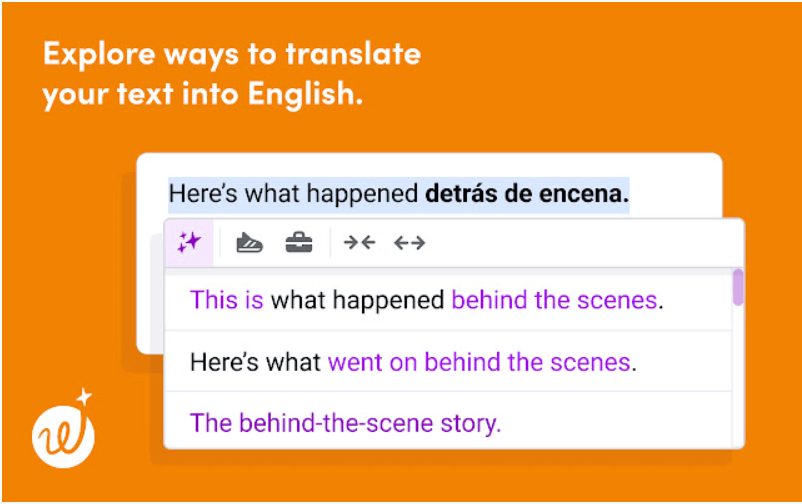Wordtune  - English Translate
