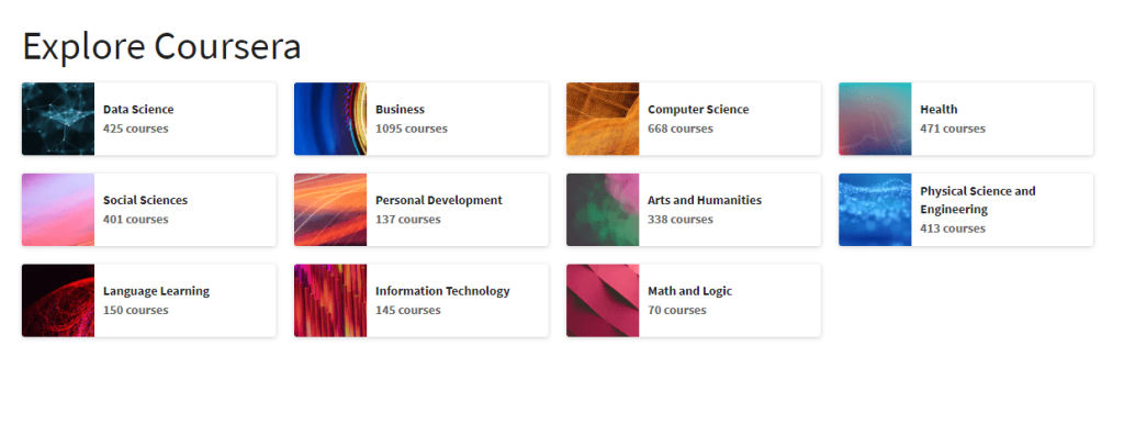 Coursera - Courses