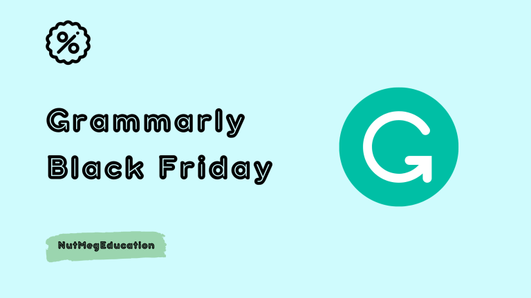 Grammarly Black Friday - NutMegEducation