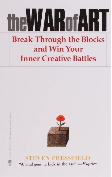 Best Books On Creativity - The war Of Art
