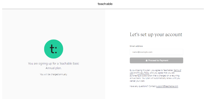 Teachable Coupon Code - Create A Account