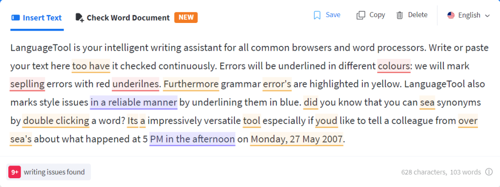 Grammar Checker