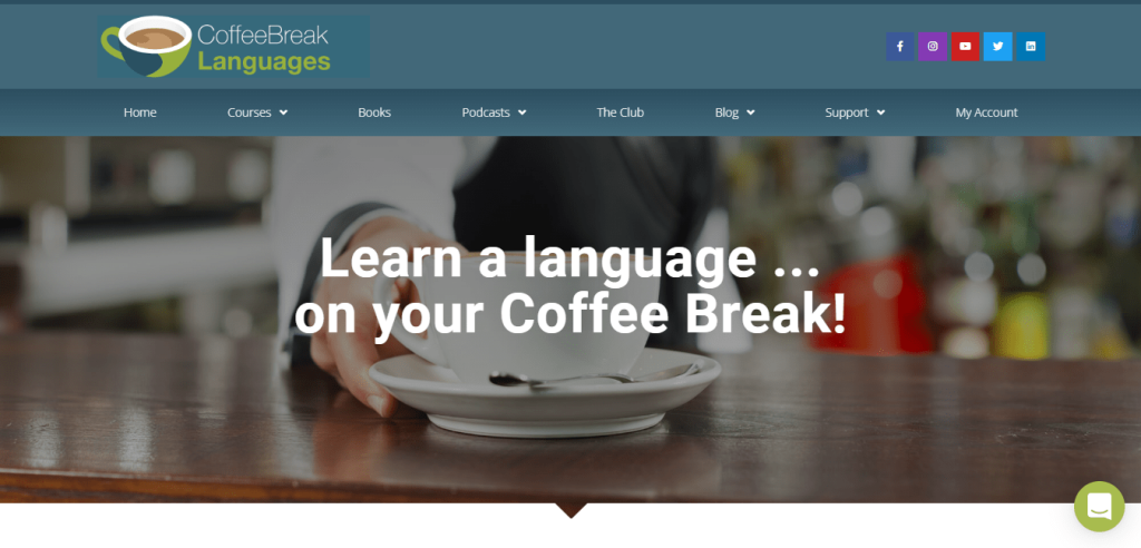 Best Teachable Course Examples - Language Courses by CoffeeBreak