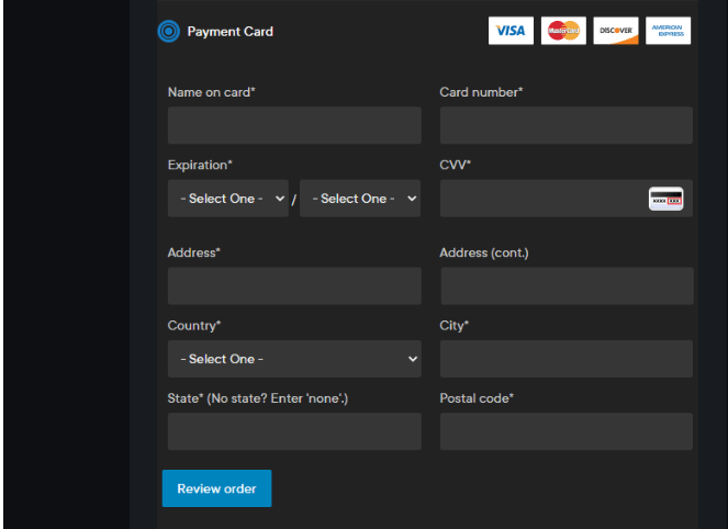 Pluralsight- Payment details