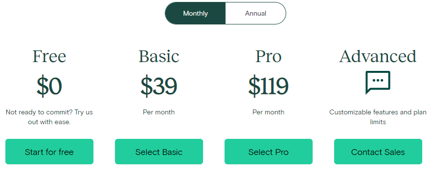 Teachable Monthly Pricing Plan Teachable Monthly Pricing Plan