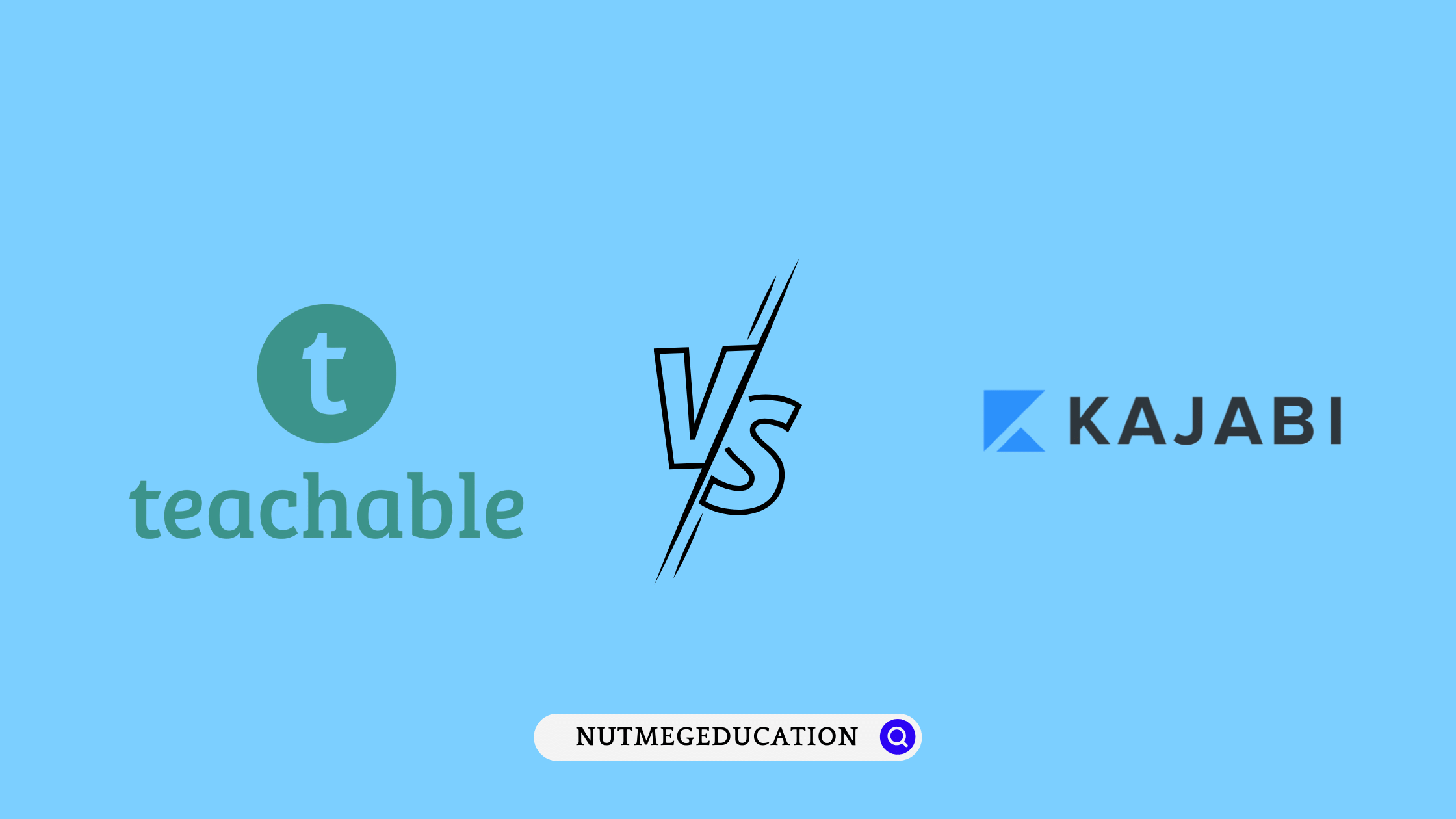 Teachable vs Kajabi - NutMegEducation