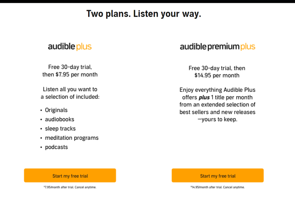 Audible Pricing 1024x687 