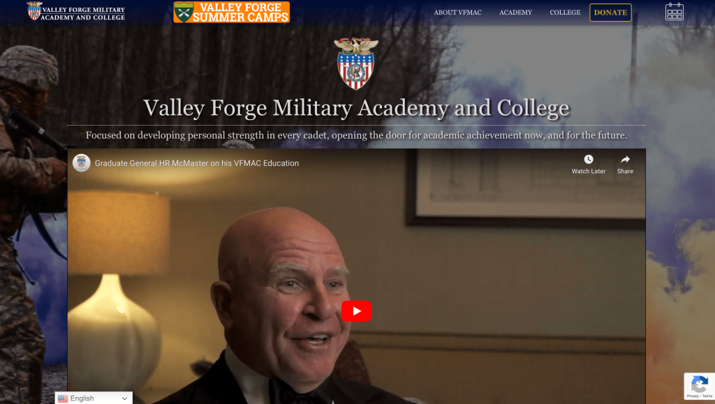 Valley Forge Military College In Pennsylvania