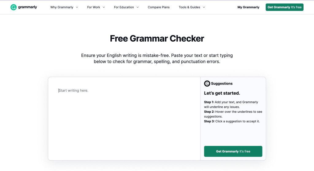 Grammarly free vs premium