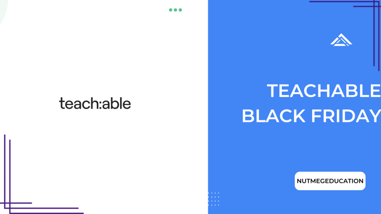 Teachable Black Friday - NutMegEducation